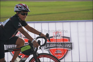 Future Cycling Champions Turn Out to Celebrate Success of UAE Team Emirates Youth Academy