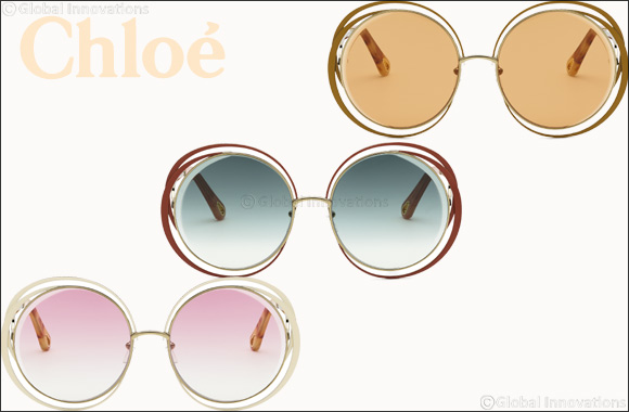 CHLOÉ  Introduces a Striking New Version of the Iconic CARLINA Sunglasses