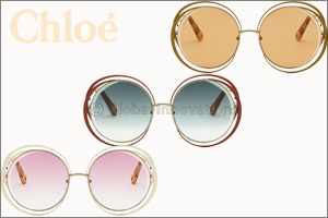 CHLOÉ  Introduces a Striking New Version of the Iconic “CARLINA” Sunglasses