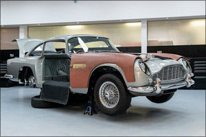 Aston Martin Goldfinger Db5 Cars Are Taking Shape