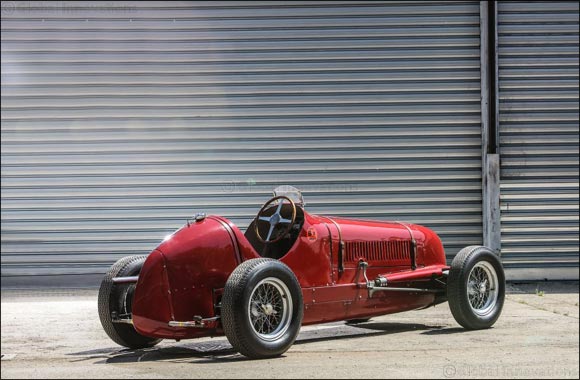 Maserati celebrates the victory of the Tipo 6CM in the 1939 Targa Florio