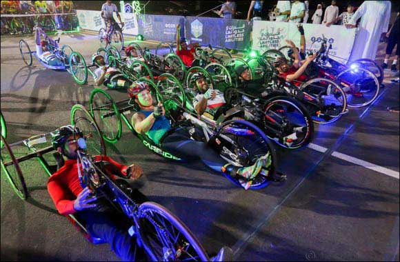 Saif Al Kaabi wins men's open race in NAS Cycling Challenge, 12-year-old Issa bags boys' crown