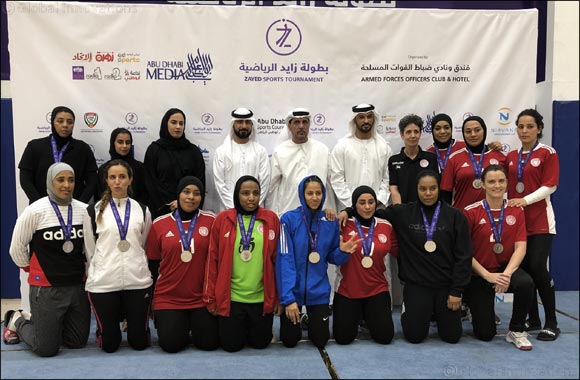 Fatima Bint Mubarak Academy Concludes its Participation in Zayed Sports Tournament