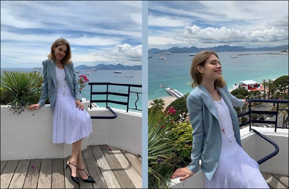 Natalia Vodianova in Ralph Lauren