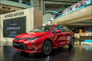The first Toyota Corolla Hybrid Electric ever joins the UAE's Hybrid Nation setting new benchmarks for clean motoring