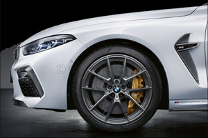 Extensive range of exclusive M Performance Parts further enhance the BMW M8 Coupé and Convertible