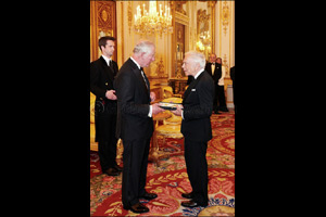 Ralph Lauren Presented with an Honorary UK Knighthood