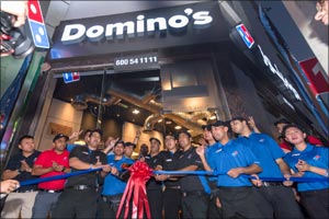 “Domino's Pizza opened its third store in Sharjah”