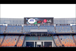 Lg to Display Advanced Led Screens Installed at Newly Renovated Cairo Stadium