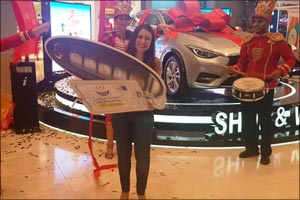 Dubai Summer Surprises Shopper Sells Her Car, Then Wins a Brand New Infiniti Q30