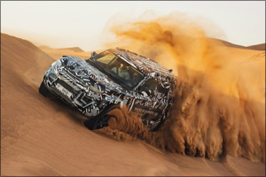 Red Cross Experts Push New Land Rover Defender Prototype to the Limit in Desert Testing to Celebrate Renewal of 65-year Partnership