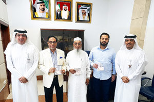 Three Bangladeshi businessmen from same family awarded UAE Gold Visa – a first in the country