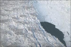 NYU Abu Dhabi researchers find warm ocean water, exacerbated by warmer air, is causing rapid melt of one of Greenland's largest glaciers