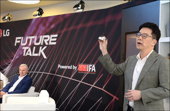 At Lg Future Talk Powered by Ifa LG Shows How Ai Can Make Anywhere Feel Like Home