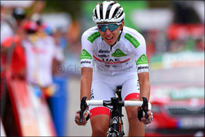 Top 10 Stage Finish Keeps Pogacar in Gc Contention at the Vuelta a Espana