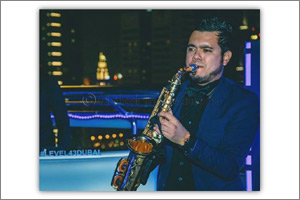 Saxophone night with a view!
