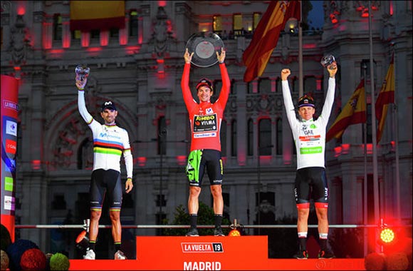 A Proud Moment for the UAE as Pogacar Podiums at La Vuelta and Makes History for His Team