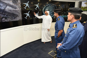 Dubai Customs delegation visits MBR Space Center