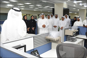 Dubai Customs Director General inspects CDM and Control Room