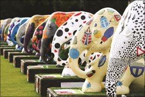 Global Social Enterprise ‘Elephant Parade' Exhibits in the Middle East for the First Time