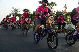 Dubai Pink Ride Attracts More than 4500 Participants
