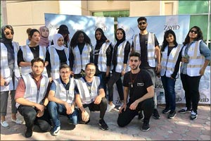 Zayed Water spreads the message of kindness and compassion at University of Sharjah Medical Campus