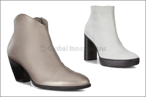 Edgy and Modern - ECCO Sculpted Heel Boots