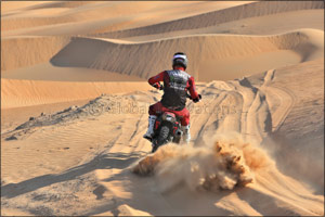 Al Qassimi Storms Back to Secure Victory in Abu Dhabi Baja  As Mare Powers to Bikes Win