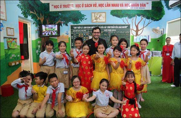 Dubai Cares delegation visits Vietnam to launch a three-year program that addresses the lack of child-friendly libraries and books in local language