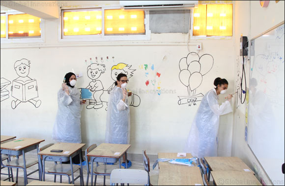 DP World joins forces with Dubai Cares in giving a new facelift to Umm Al Qura School in Um Al Quwain