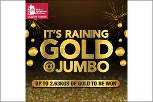 It's Raining Gold @Jumbo at the 25th edition of Dubai Shopping Festival