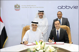 MoHAP, AbbVie Biopharmaceuticals Sign MoU to Provide Innovative Medications for Patients with Autoimmune Diseases, Rheumatoid Arthritis and Psoriasis