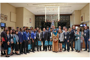 Winter Study Tour at Ajman University Introduces 42 International Students to the UAE's History and Future