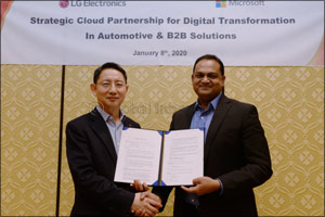 Lg to Accelerate B2B Innovation With Microsoft