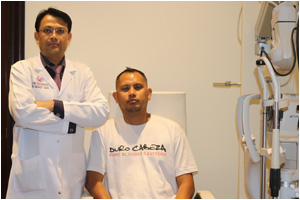 Filipino finds respite from a rare eye condition and poor vision
