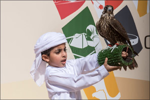 Young Emirati falconers fly high at Fazza Championship for Falconry