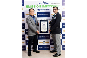 Hyundai KONA Electric Makes it to GUINNESS WORLD RECORDS™ Feat
