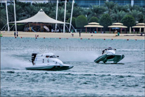 Mohamed Sets Early Pace as Adimsc Launches  UAE Formula 4 Powerboat Series'