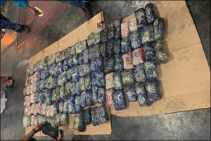 Dubai Customs thwarts smuggling of 73 kg of crystal meth concealed in vehicle parts shipment