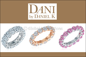 Wear Your Heart On Your Sleeve This Valentine's Day  With DANI by Daniel K's Selection Of  Heart Shape and Eternity Inspired Jewels