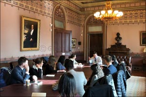 NYU Abu Dhabi Students Experience an Up-close Look at the 2020 United States Presidential Election