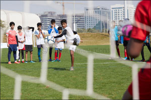 Abu Dhabi's Top 14 Teams from UAE Schools and Streets Cups Make it to National Semi-Finals at du Football Champions