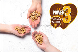 California Walnuts Launches First-Ever Global Marketing Initiative Encouraging Consumers to Embrace “The Power of 3”