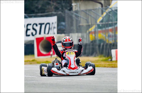 Rashid Claims Big Karting Victory in Italy On Ladder to F1