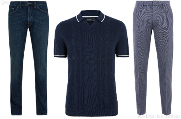 Knitted V Neck Polo Shirt