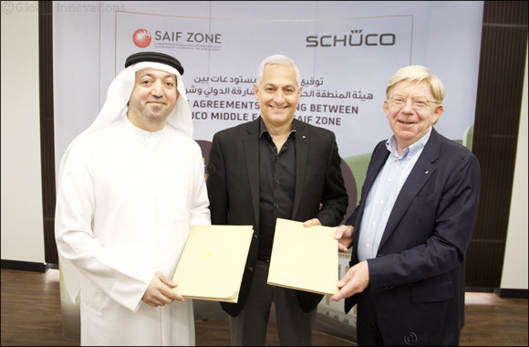 Germany's Schco International KG Signs Rental Contract with SAIF Zone to Lease 14 Warehouses