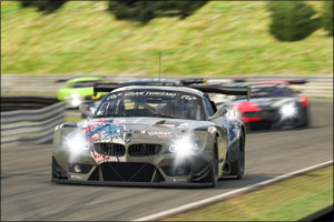 Podium for BMW Works Driver Philipp Eng on the Virtual Nürburgring-Nordschleife.