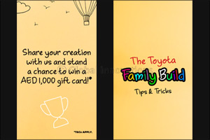 Stay Home, Stay Safe…Have Fun! With Al-Futtaim Toyota's Family Build Competition