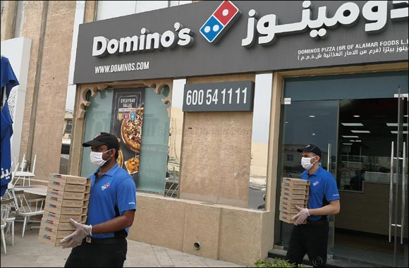 Domino's Pizza Showed Appreciation to Dubai Ambulance First Line of Defense