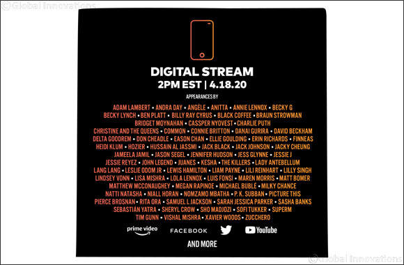 The UAE Joins One World: Together at Home Global Special to Support Frontline Healthcare Workers in Covid-19 Response